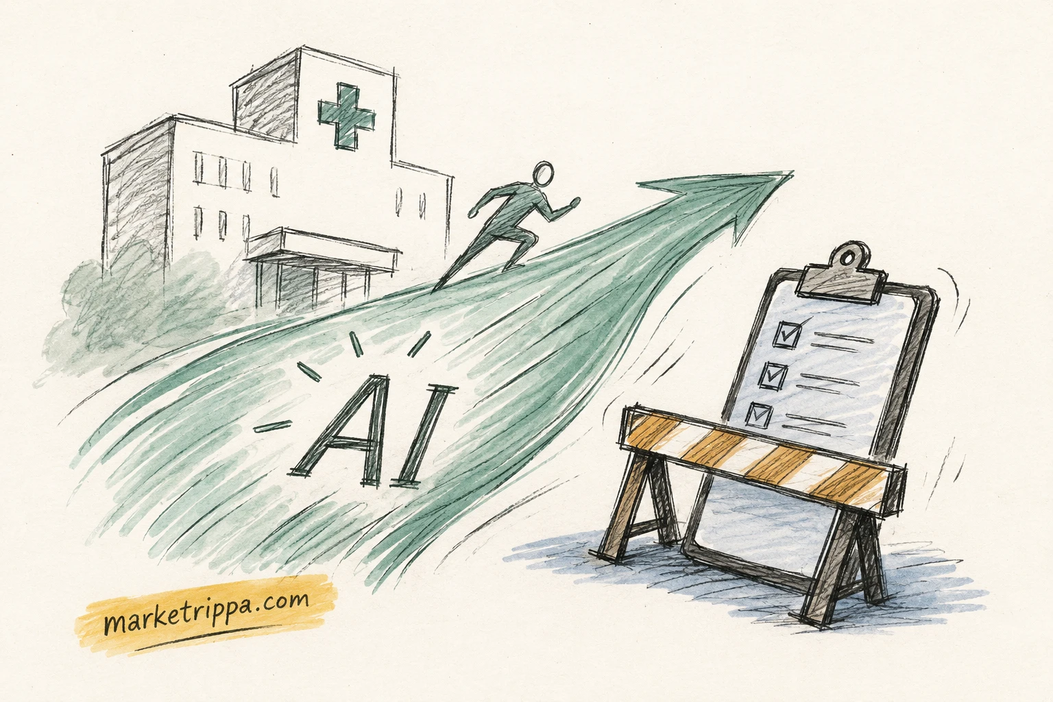 AI adoption in hospitals outpaces rules